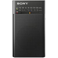 Sony ICF-P26 - Radio portátil (con altavoz y sintonizador AM-FM)- negro